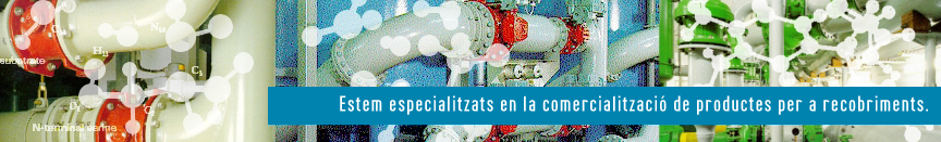 Estem especialitzats en la comercialització de productes per recobriments.